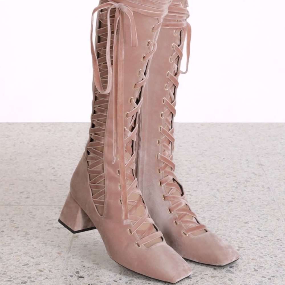 Zimmermann lace up Boots size 41 - Picture 2 of 5